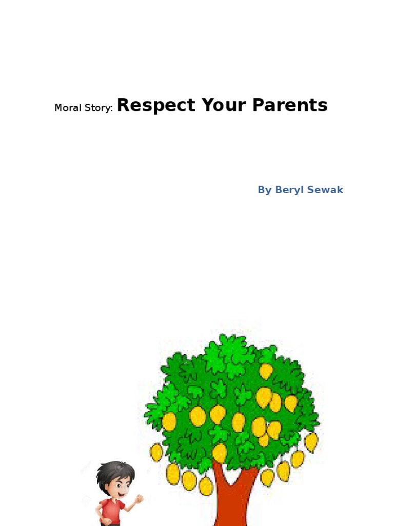Boy and Tree:Story On Respect | PDF