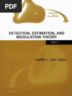 Van Trees H.L. Detection Estimation and Modulation Theory Part 1 2002