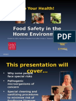 Food Safety Home Environment