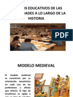 Modelos Educat. A Lo Largo de La Historia