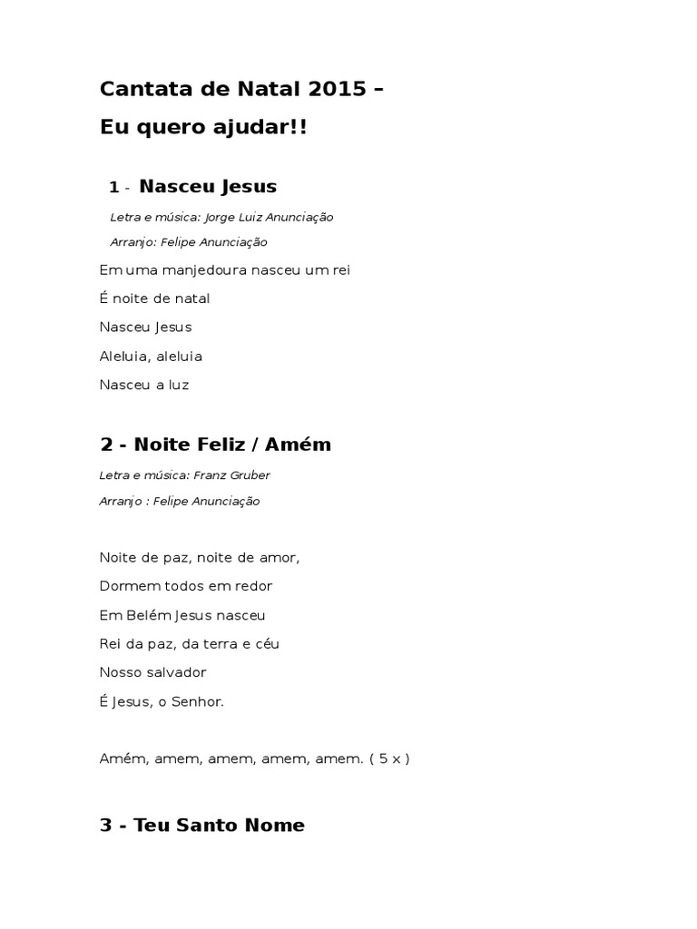 Letras de Musica, PDF, Amor