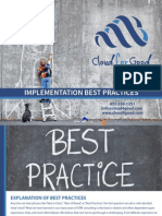 ImplementImplementation Best Practices Ebook Ation Best Practices Ebook by Cloud For Good