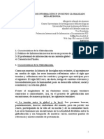 Las politicas de información en un mundo globalizado.