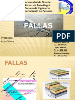 Diapositivas de Geologia Estructural Fallas