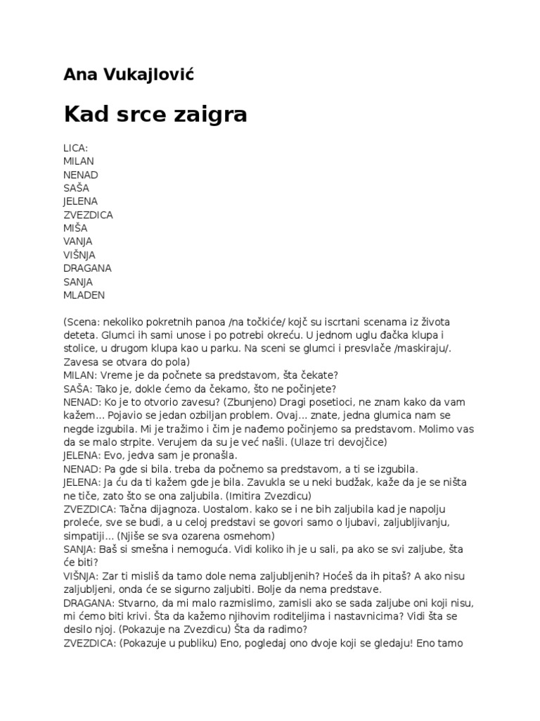 dramski tekstovi