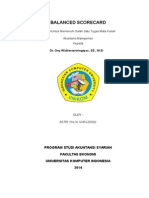 BALANCED SCORECARD DisusunUntuk Memenuhi Salah Satu Tugas Mata Kuliah Akuntansi Manajemen