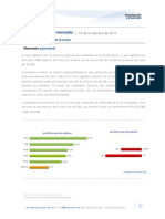 Reporte Quincenal - 18 de Noviembre de 2013