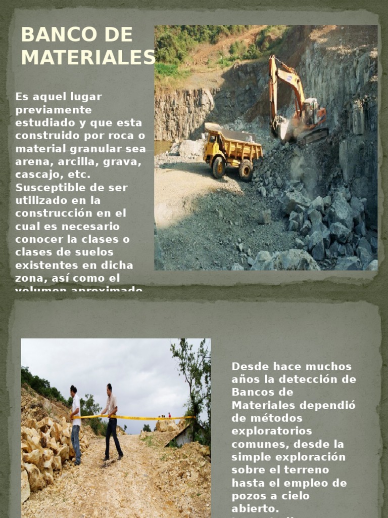Banco de Materiales | PDF