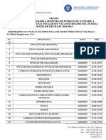 Grafic Sedinte Publice - Suplinire Note - 2014-2013 - 26 August