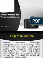 Kamera, Bahasa Kamera, Dan Pergerakan Kamera