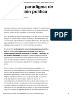 Un nuevo paradigma de participación política ~ Ángeles Rodríguez ~ Infobae