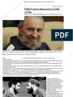 Un Ex Custodio de Fidel Castro Denuncia Su Vida Secreta de Lujos en Cuba _ Fidel Castro, Cuba - América