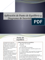 Aplicación de Punto de Equilibrio y Diagrama De