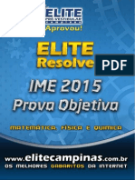 Elite Resolve IME 2015 1ª fase