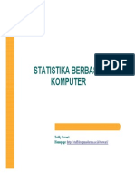 Statistika Berbasis Komputer