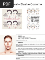 Mapa Geral – Blush e Contorno