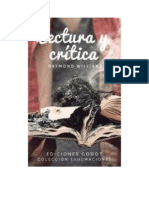 Williams Raymond - Lectura Y Critica