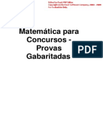 Apostilas-Matematica Para Concursos - Provas Gabaritadas.pdf