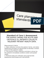 Care Planning Standards
