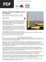 China or Iran_ Who is the Bigger Threat to U.S