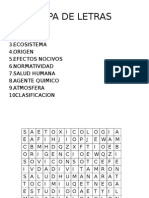 Sopa de Letras