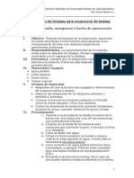 Procedimiento de Limpieza Para Maquinaria de Bodega