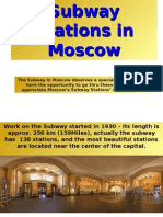 Subway Stations in Moscow