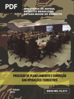EB20-MC-10.211 - Processo de Planejamento e Condução Das Operações Terrestres