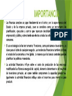 Importancia Finanzas