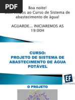 Curso - Sistema de Abastecimento de Água - Aula 1 - Introdução