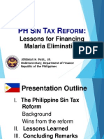 Sin Tax Reform