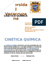 Cinética Química y Orden de Reacción