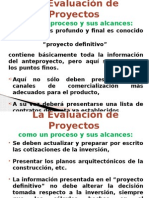 Evaluación Proyecto