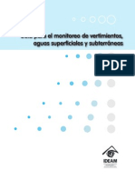 Guia Monitoreo Ideam Monitoreo de Vertimientos Aguas Superficiales y Subterraneas