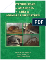 Sostenibilidad en la Amazonia y Cría de Animales Silvestres