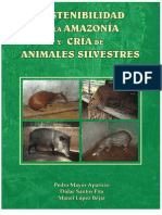 Sostenibilidad en La Amazonia y Cría de Animales Silvestres