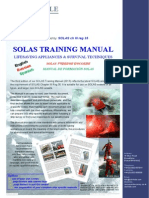 Solas Training Manual: Lifesaving Appliances & Survival Techniques