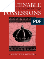 Annette B. Weiner-Inalienable Possessions - The Paradox of Keeping-While Giving-University of California Press (1992) PDF