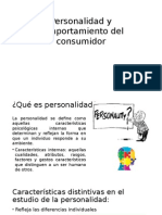 Personalidad y Comportamiento Del Consumidor