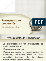 Presupuesto de Produccion