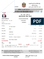E Visa of UAE