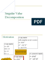 SVD Matrix Decomposition Explained