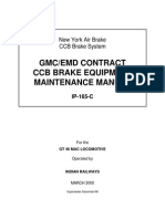 Gmc/Emd Contract CCB Brake Equipment Maintenance Manual