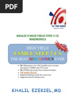 Download KHALIL High Yeild Step 2 CS Mnemonic-2nd Ed by Nunu Mir SN282235578 doc pdf