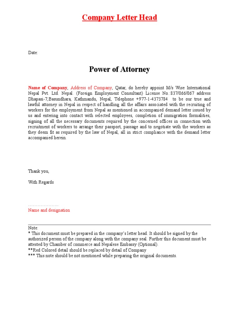 Sample For Qatar | PDF | Nepal | Qatar