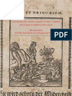 Rare Luther-Cranach Anti-Papist Woodblock Prints