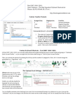 BIWS Excel Shortcuts 2007 to 2013 Plus Page 4