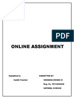 Online Assignment Vadana