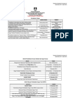 Kalendar Akademik Kump A Disember 2014 - April 2015