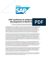 SAP Continues To Endorse Skills Development in North Africaues To Endorse Skills Development in North Africa